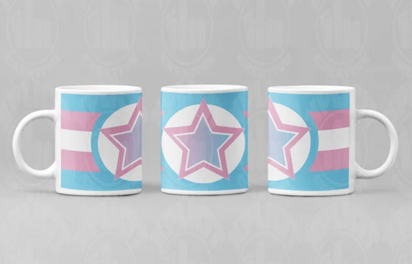 Trans Flag Mug