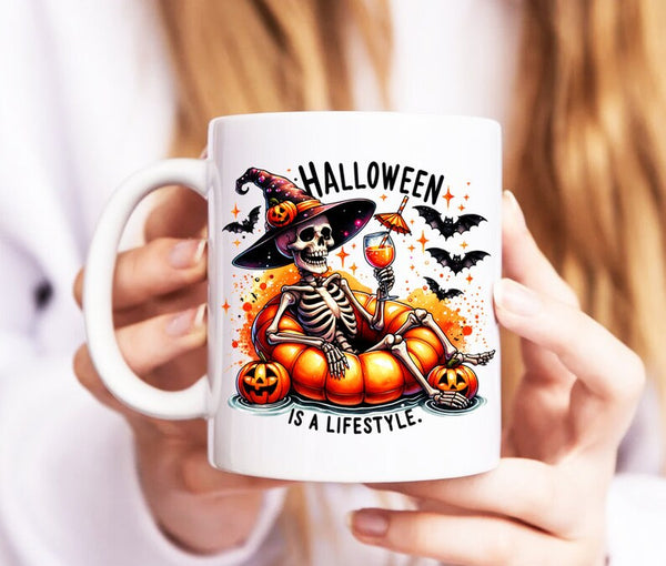 12oz Halloween Is A Lifestyle Mug