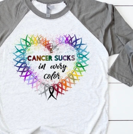 Cancer Awareness For All Sublimated T-Shirt