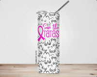 Save The Tatas Tumbler 20oz