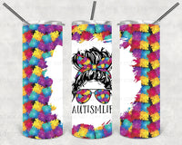 20oz Autism Life Tumbler